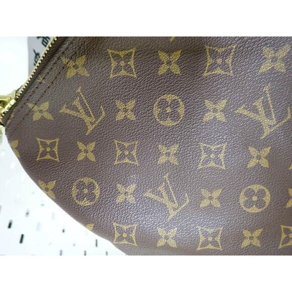 Louis Vuitton Monogram Keepall 60 Bandouliere Duffle Bag w/ Shoulder Strap LV - Picture 12 of 16